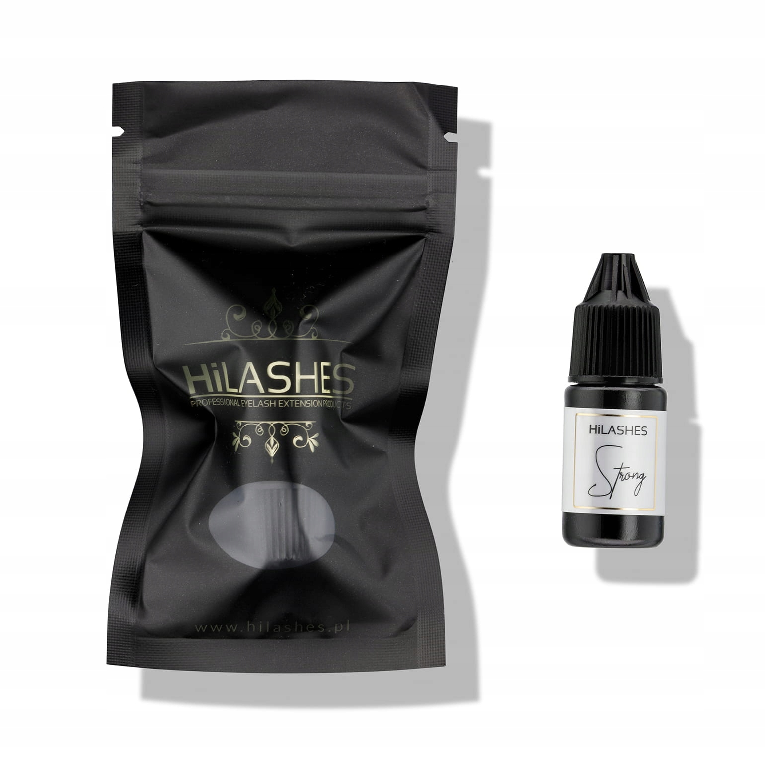 Klej do Stylizacji Rzęs STRONG Hi-Lashes 3ml + GRATIS