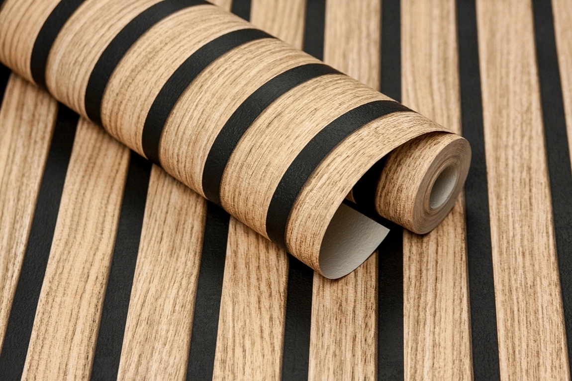 Tapeta ścienna lamele lamelki deski dębowe 3D EAN (GTIN) 4000441278408