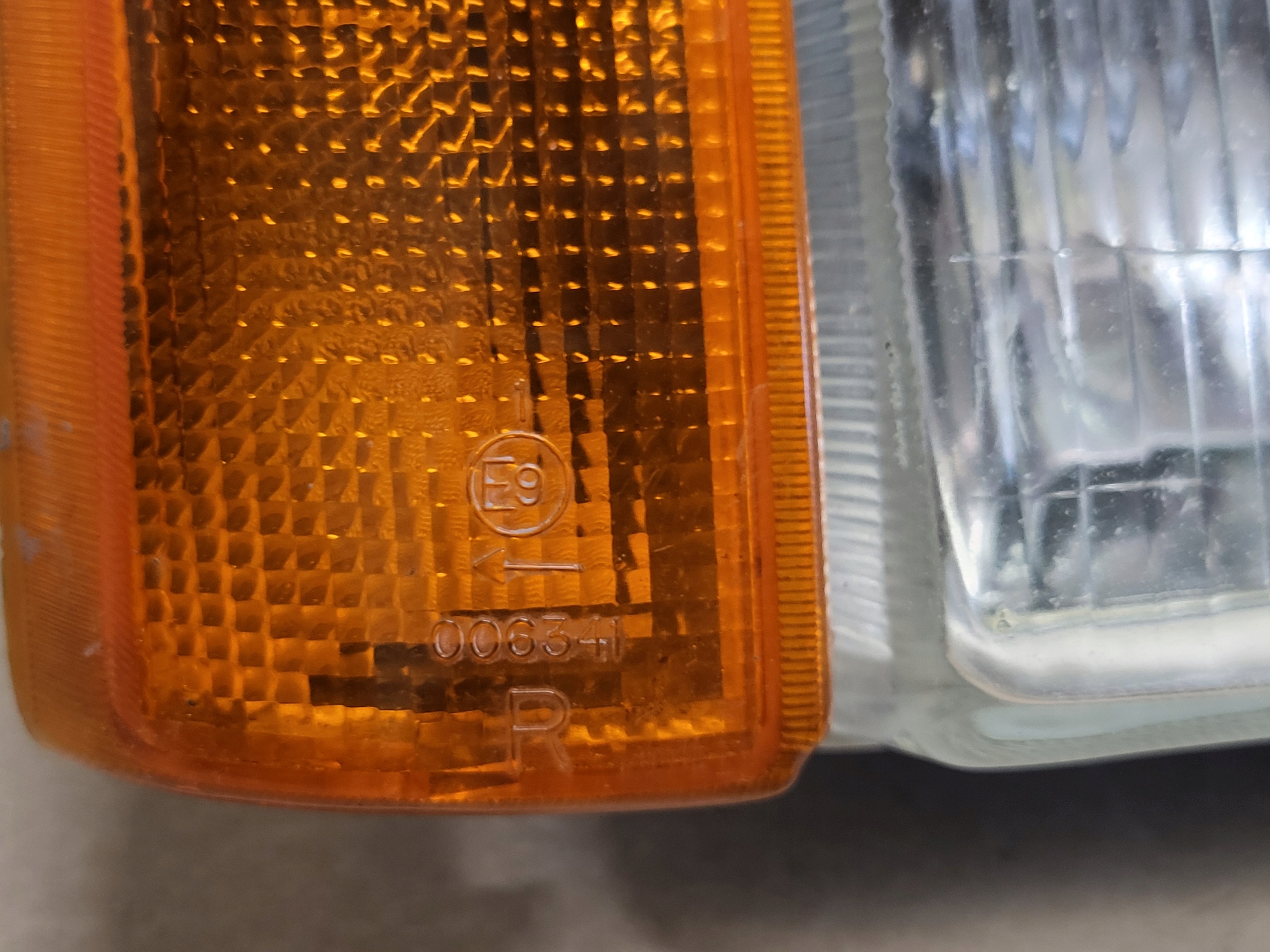 light REFLEKTOR right front blinker indicator OPEL CORSA A OE EU KINBY