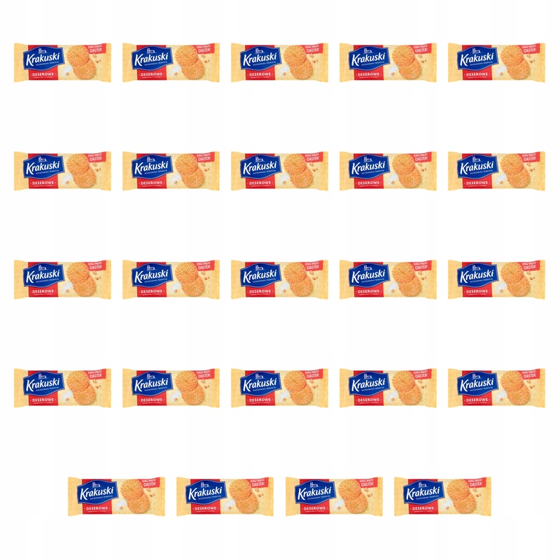 Krakuski Deserowe z cukrem 200 g X24