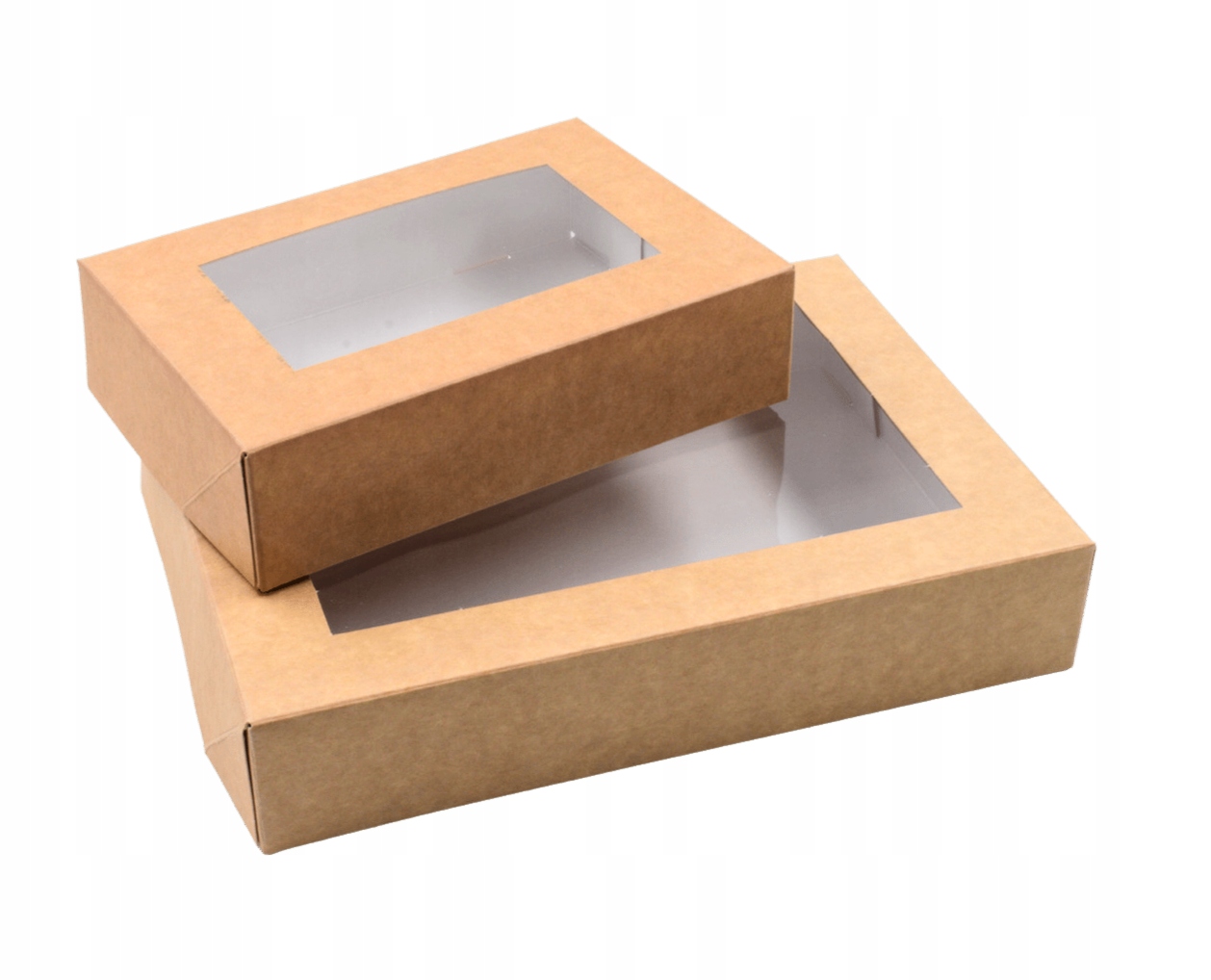 Pudełko na Sushi z okienkiem 26x19x5cm pakiet 50 Stan opakowania oryginalne