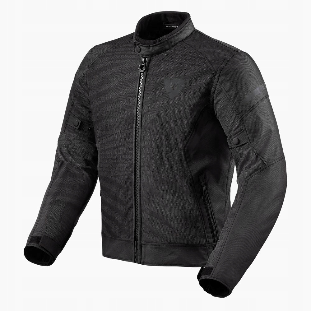 Motocyklová bunda s chráničmi Rev'it Torque 2 H2O čierna 3XL