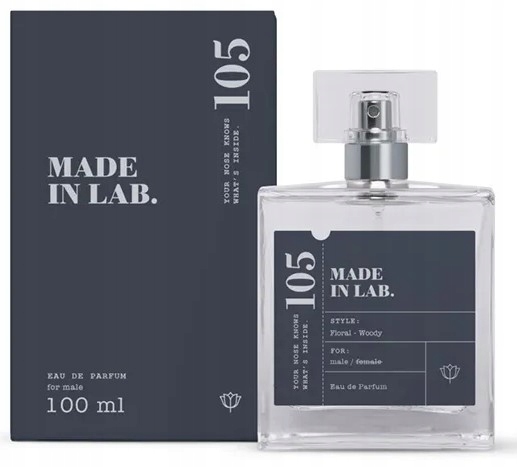 MADE IN LAB 105 MEN WODA PERFUMOWANA Męska 100 ml