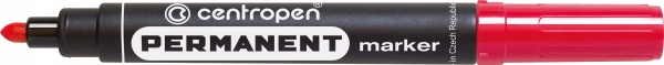

Marker permanentny Permanent, czerwony Centropen