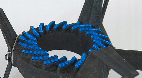 PALNIK GAZOWY TABORET ŻELIWNY KUCHENKA MOC 8 kW Liczba palników 1