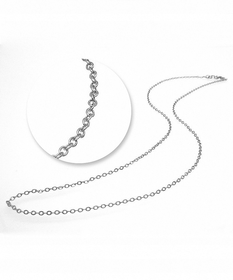 

Łańcuszek stal chirurgiczna 40cm srebrny