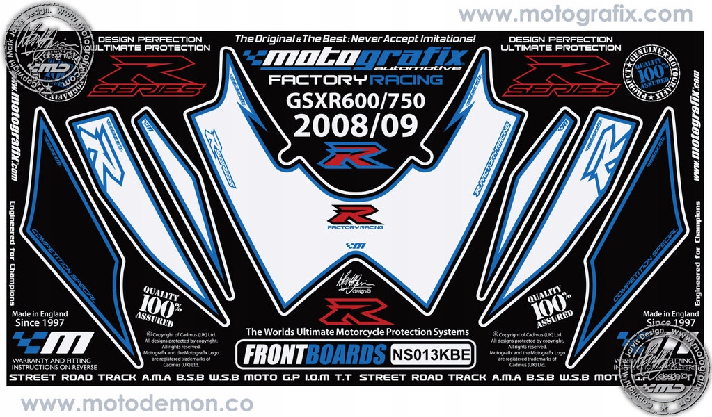 Dýha Predná Suzuki Gsxr 600-700 K8 2008