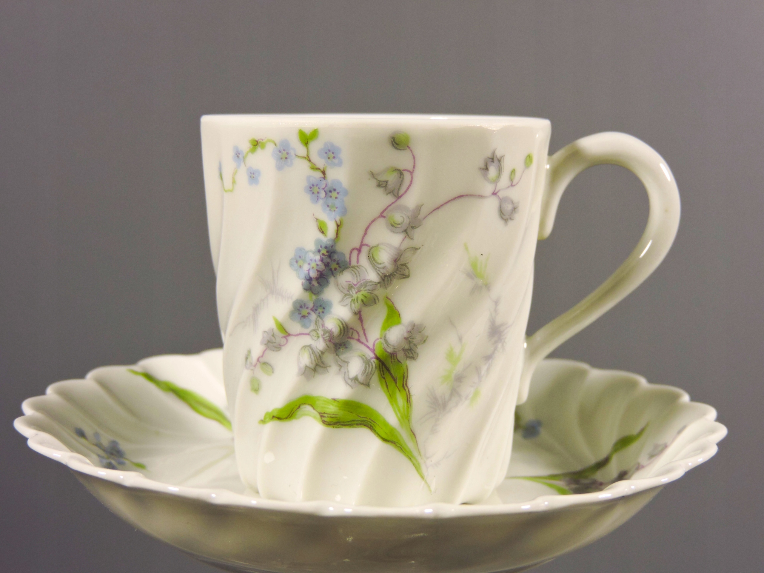 Filiżanka Limoges Haviland espresso konwalie