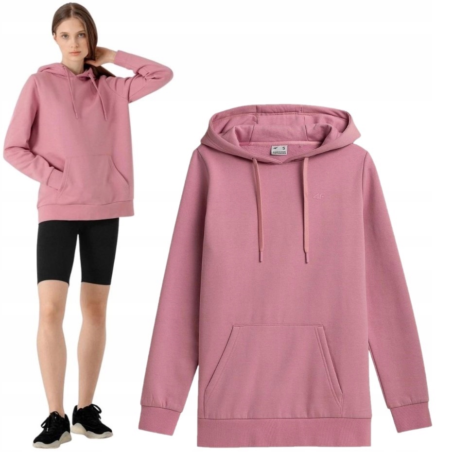 

Bluza damska 4F jasny róż NOSH4 BLD352 56S