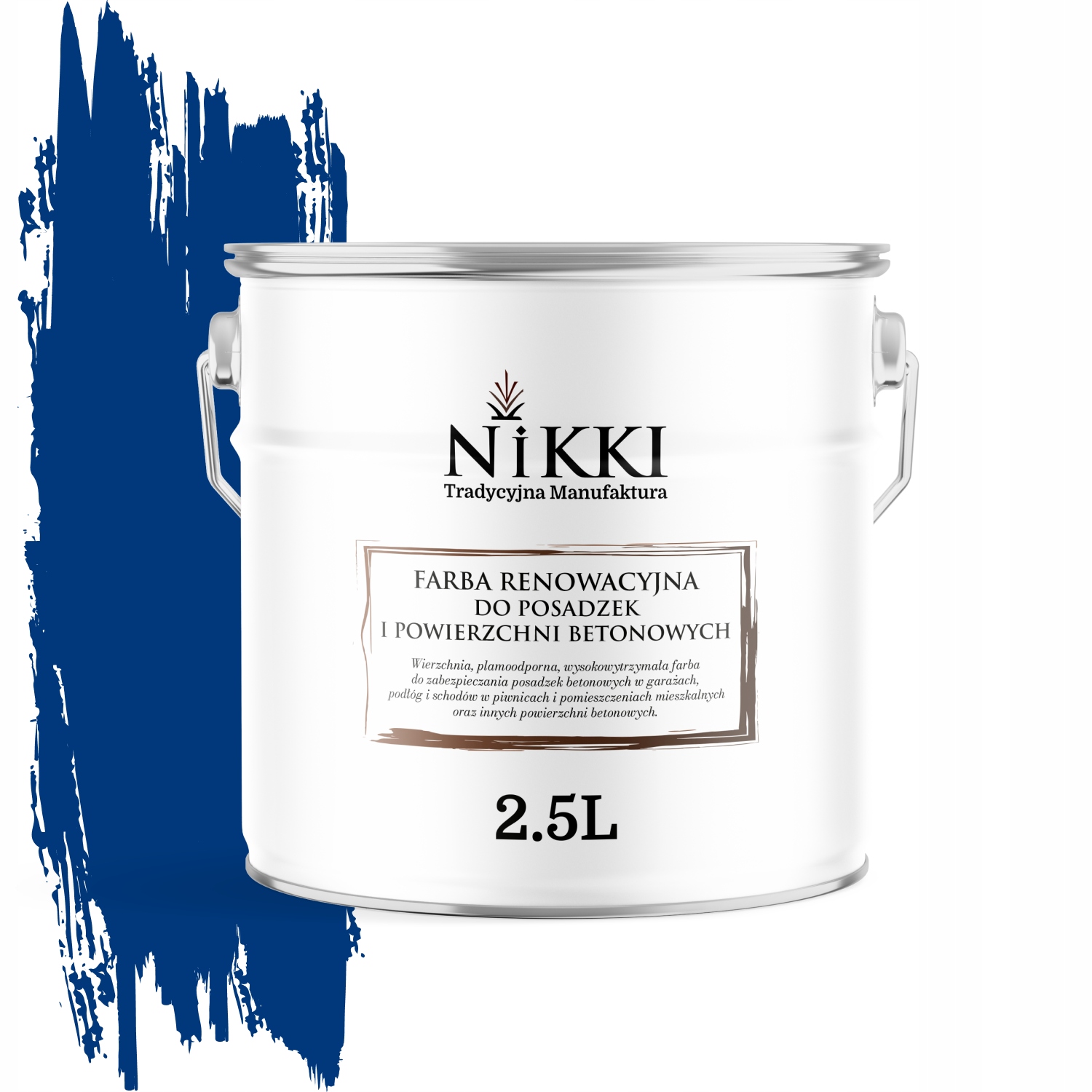 Farba Na Renováciu Podláh 2,5 L Modrá Ultramarínová RAL5002 Saténová