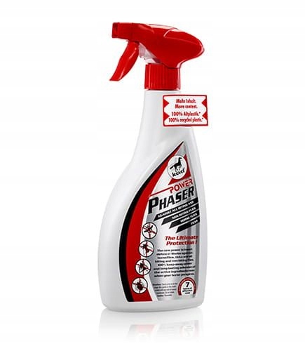 Spray przeciw owadom dla koni, repelent Leovet Power Phaser 550ml na owady