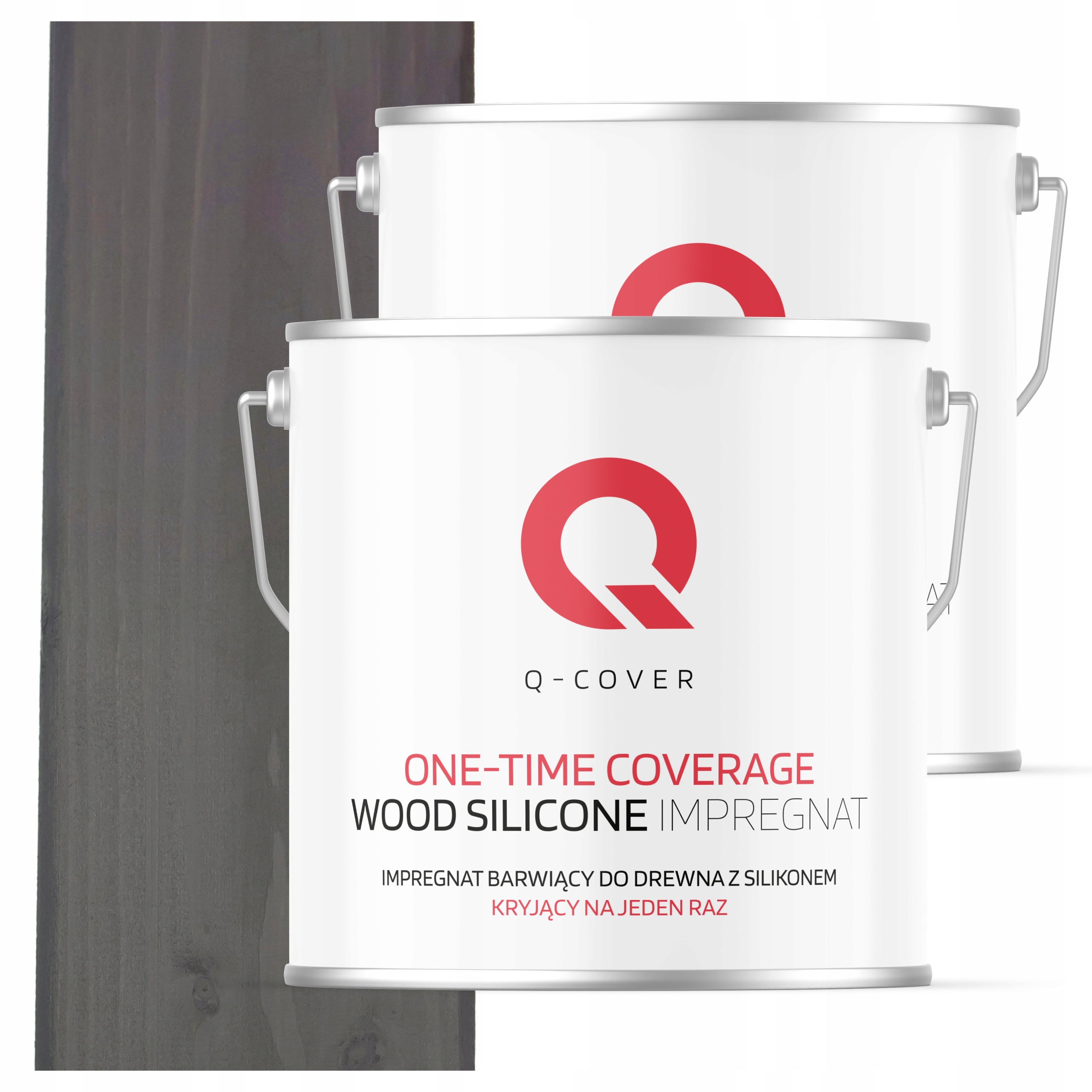 Impregnát na drevo Farba Pro S Voskom 5L Silná Farba Naraz Antracit