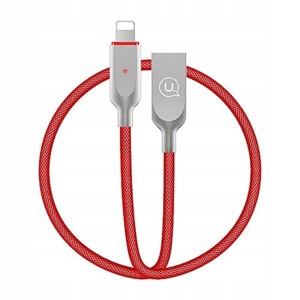 Usams Kabel power-off U-Sun Lightningczerwony/red 1,9m IPYSUSB203 (US-SJ170