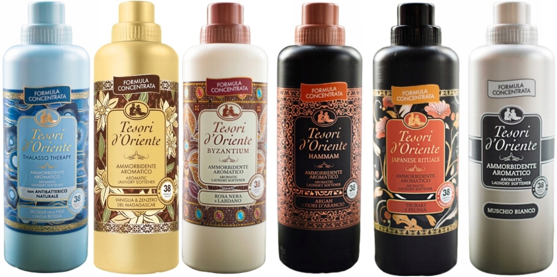 Levně Tesori d'Oriente Sada 6 italských aviváží 760 ml Tvbhjm