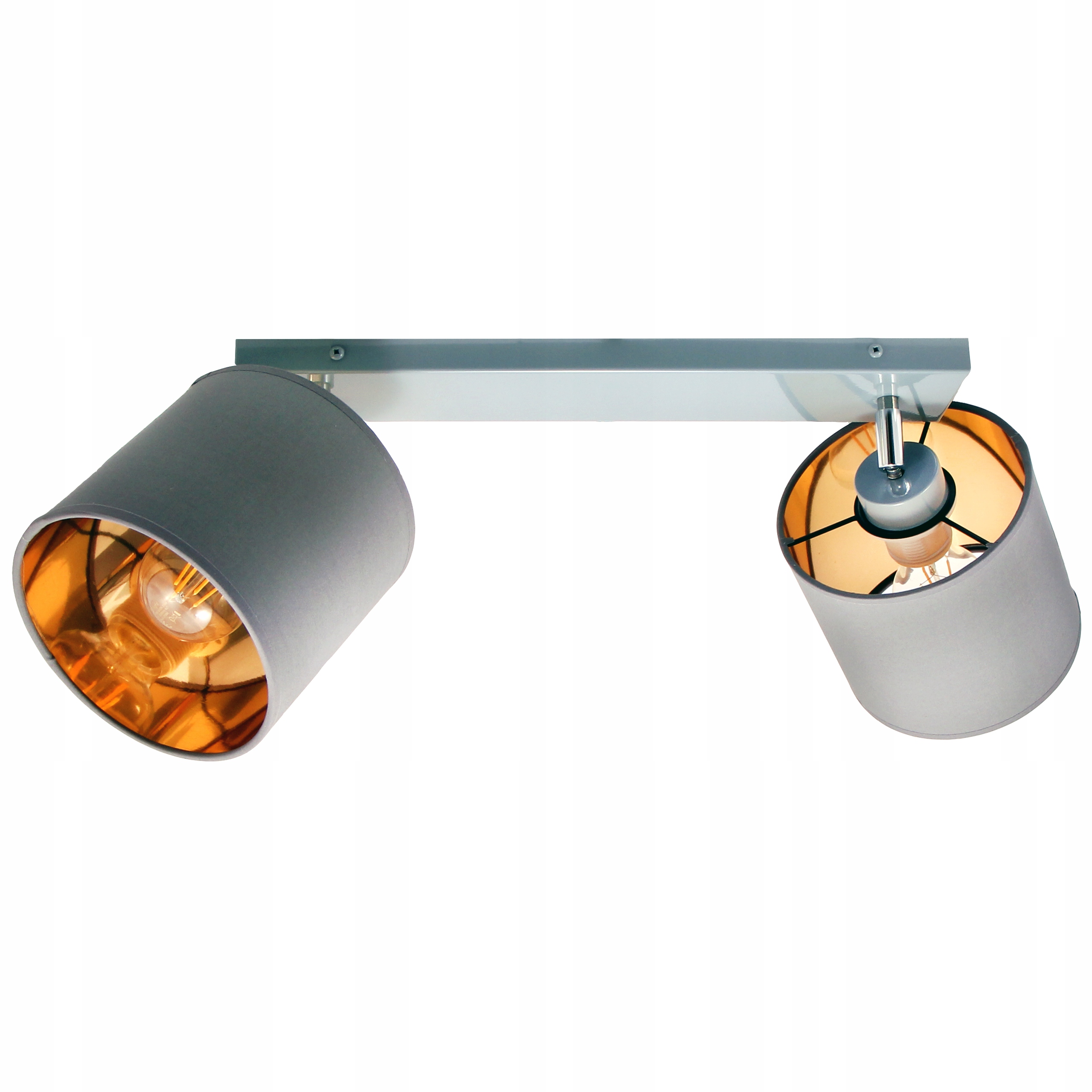 

Lampa Wisząca Sufitowa Żyrandol Złota Plafon Led