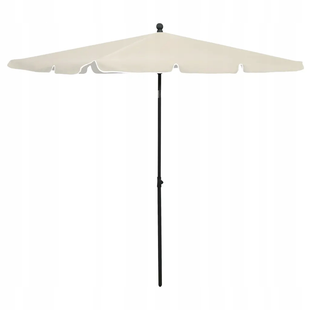 

Parasol ogrodowy na słupku, 210x140 cm, piaskowy