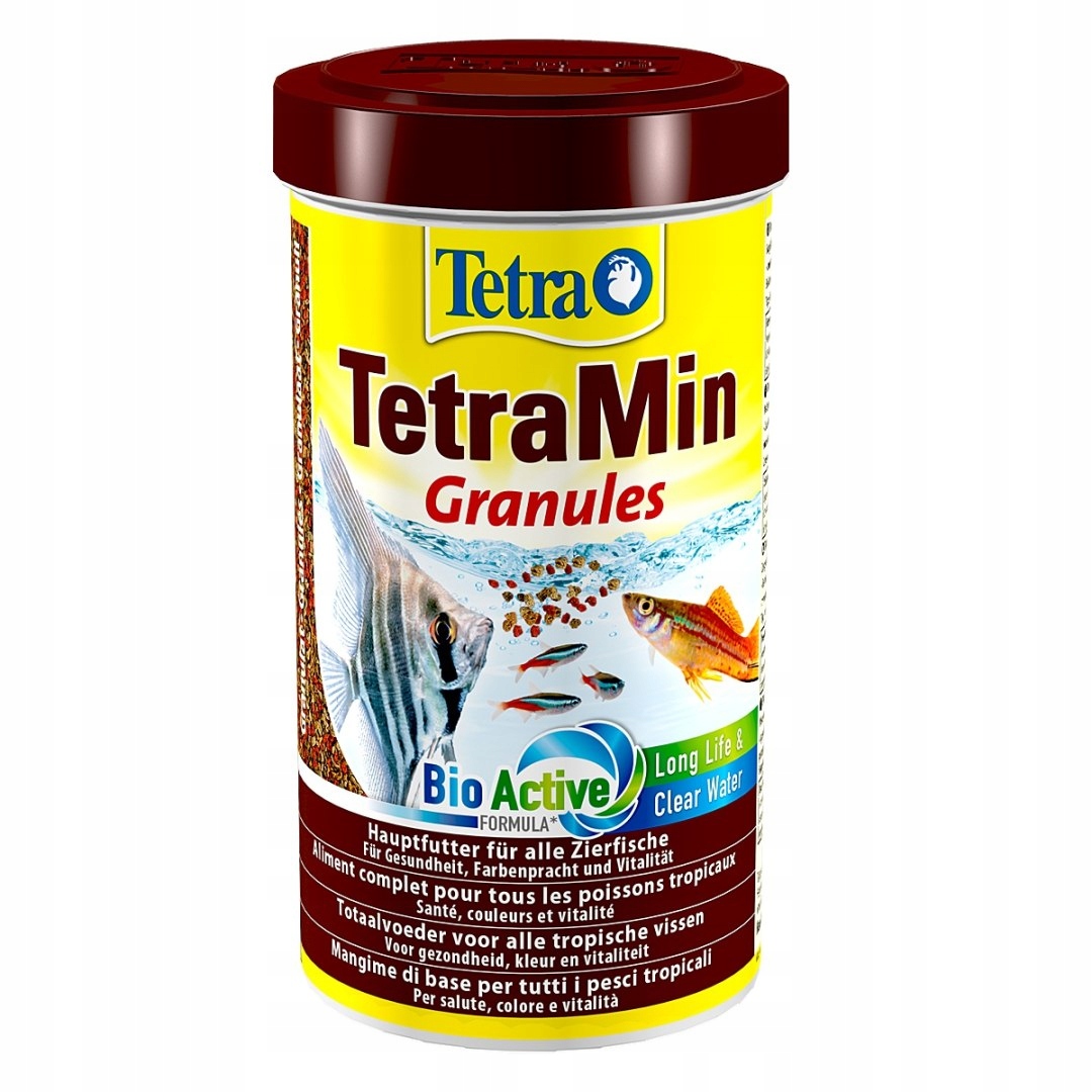 Tetra Min Granules 500 ml – krmivo v granulích pro ryby