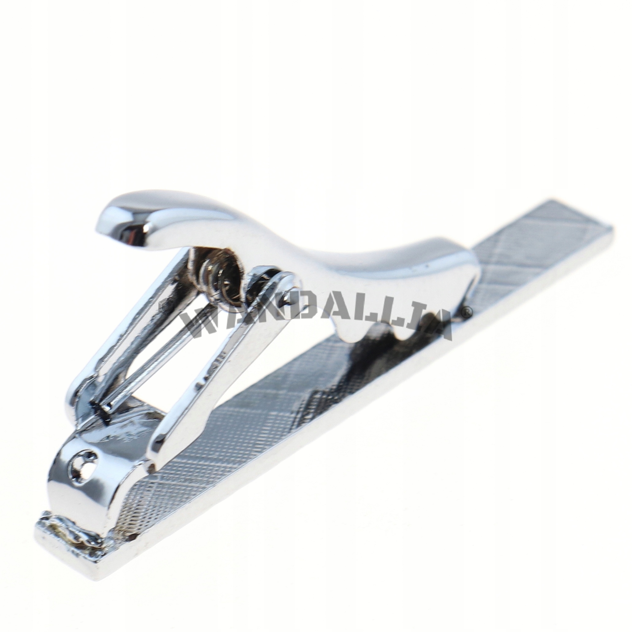 Spinka do Krawata SP-KR-29 Klasyczna Srebrna Krótka Mała Męska dł.4cm Kod producenta SP-KR-29