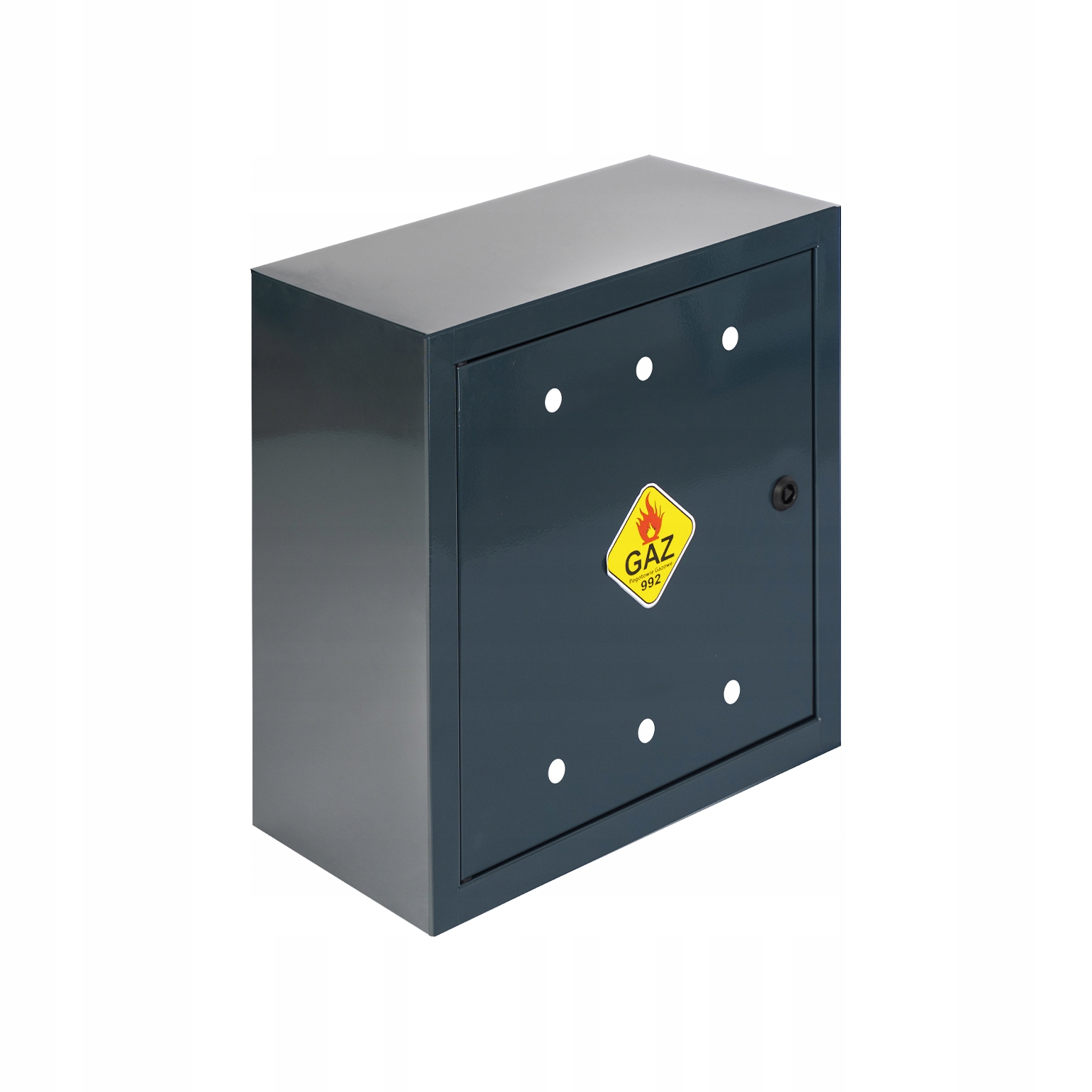 Gazová Skrinka 60x60x25 Grafitová S Chrbtom