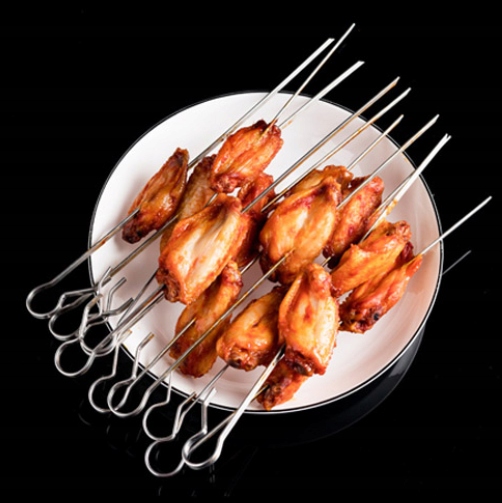 Szpikulce do szaszłyków 10 szt metalowe wykałaczki Producent Tadar