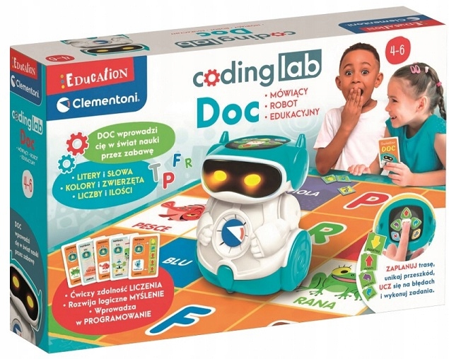 

Clementoni Edukacyjny Robot Doc 50730