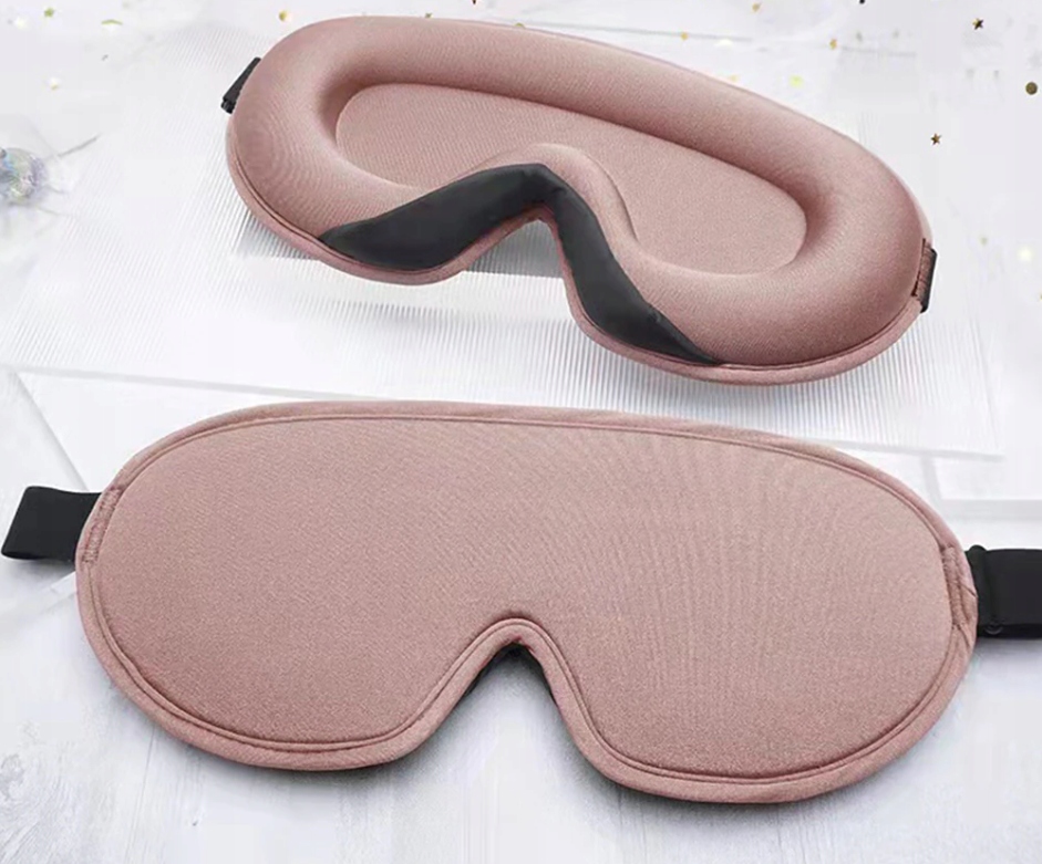 MASKA OPASKA NA OCZY 3D DO SPANIA PODRÓŻY PREMIUM BEŻOWA Płeć uniseks