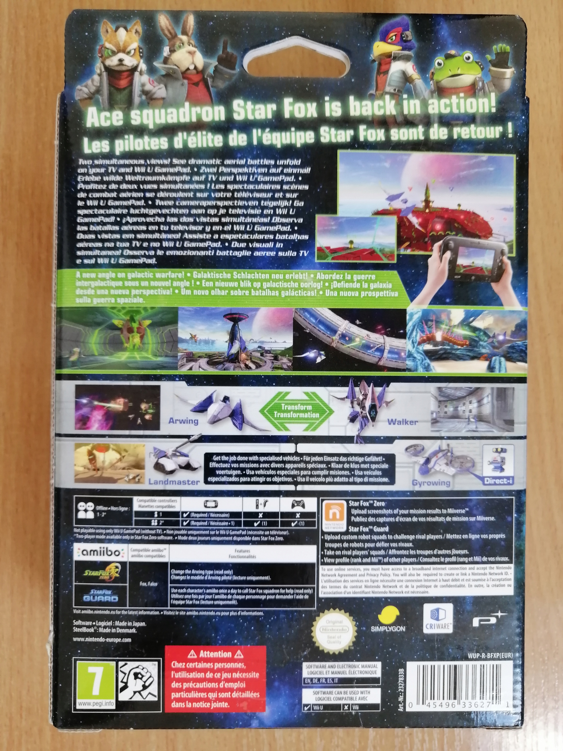 Gra Star Fox Zero Wii U Tematyka gry akcji