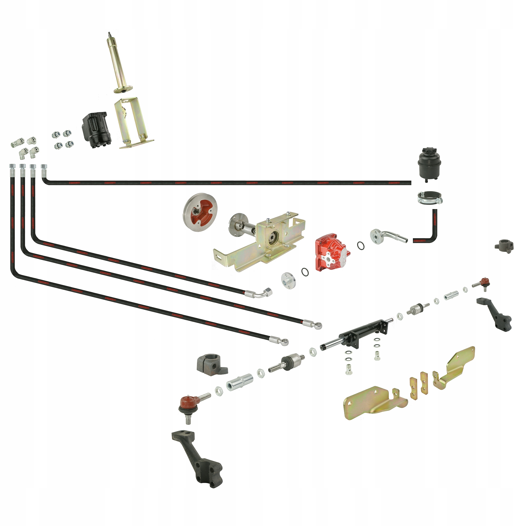 1.00.74.004D - ПІДТРИМКА C-360 ВАЛ ВІСЬ PLA ПОПЕРЕЧНІ DANFOSS