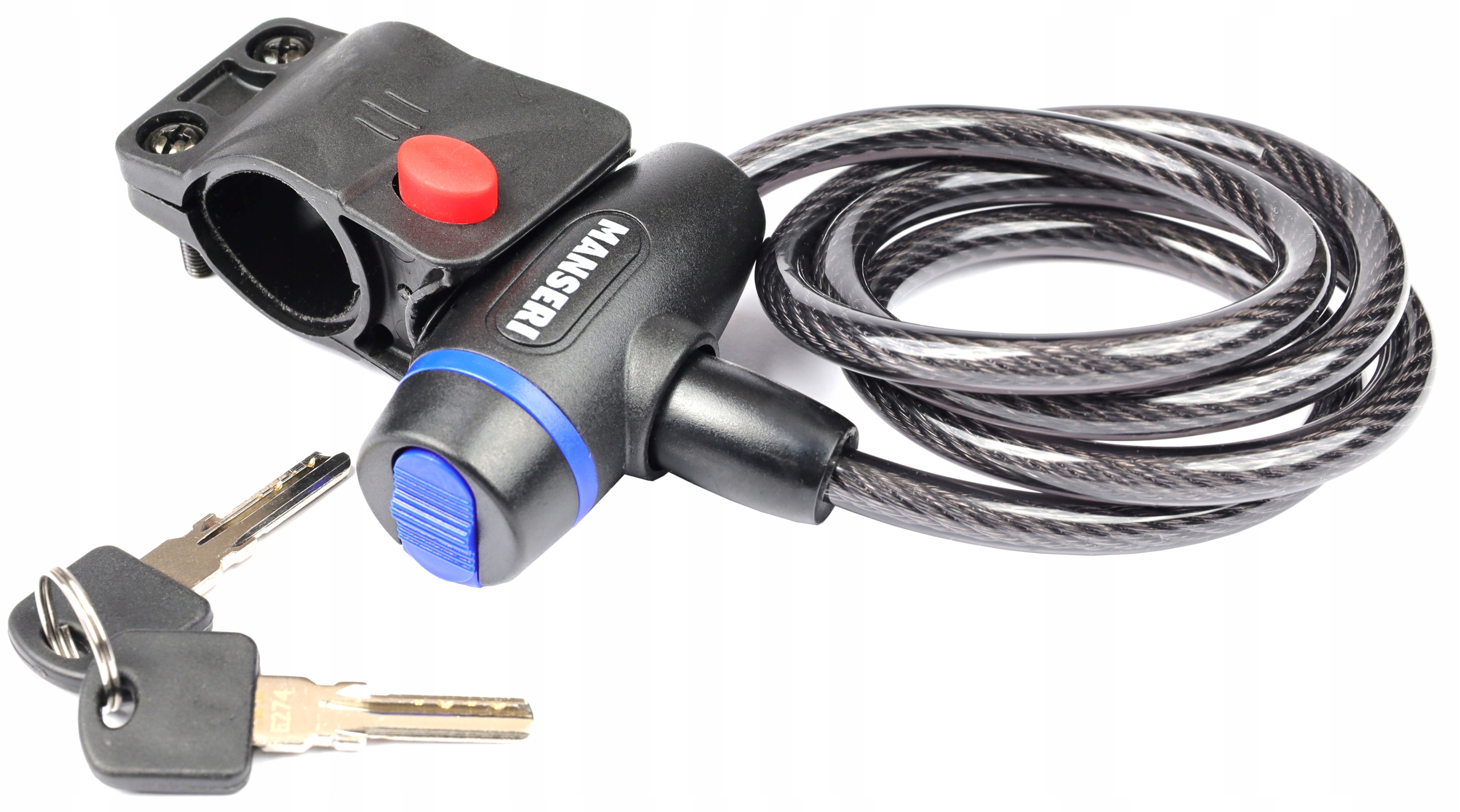 

Zapięcie Na Rower Blokada Rowerowa Linka 8x1000 mm