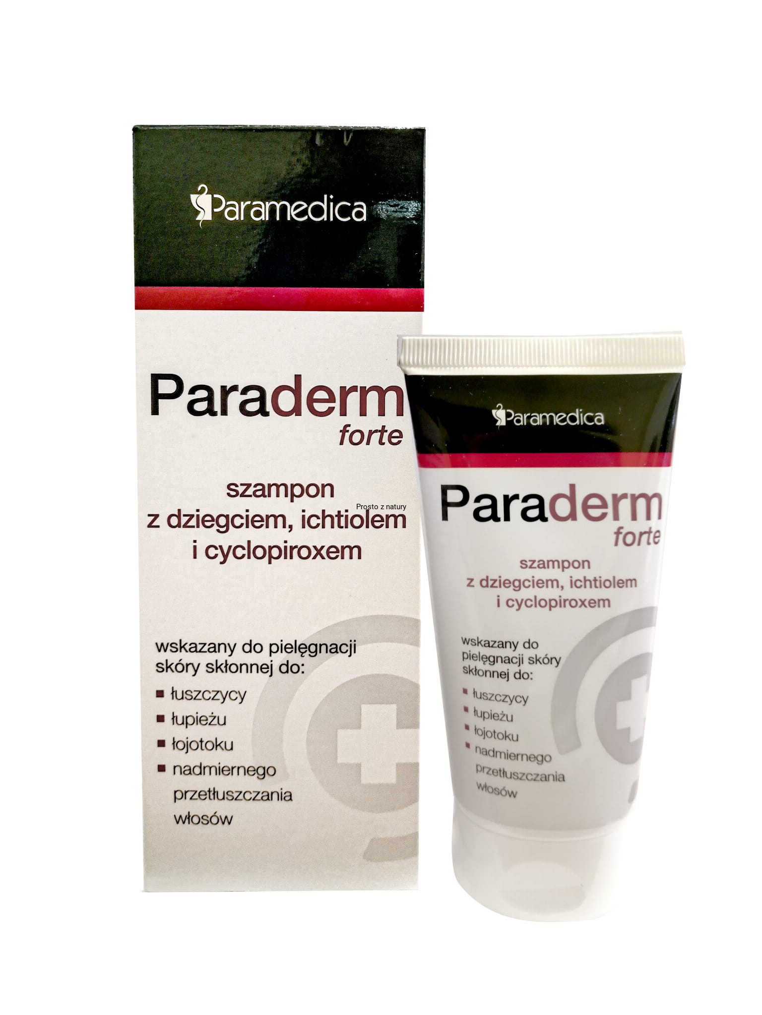 

Paraderm Forte szampon (cyclopirox) 150 ml łupież