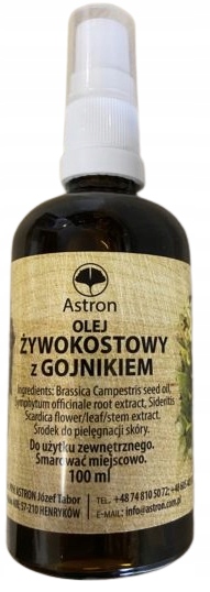 

Olej Żywokostowy z gojnikiem 100ml