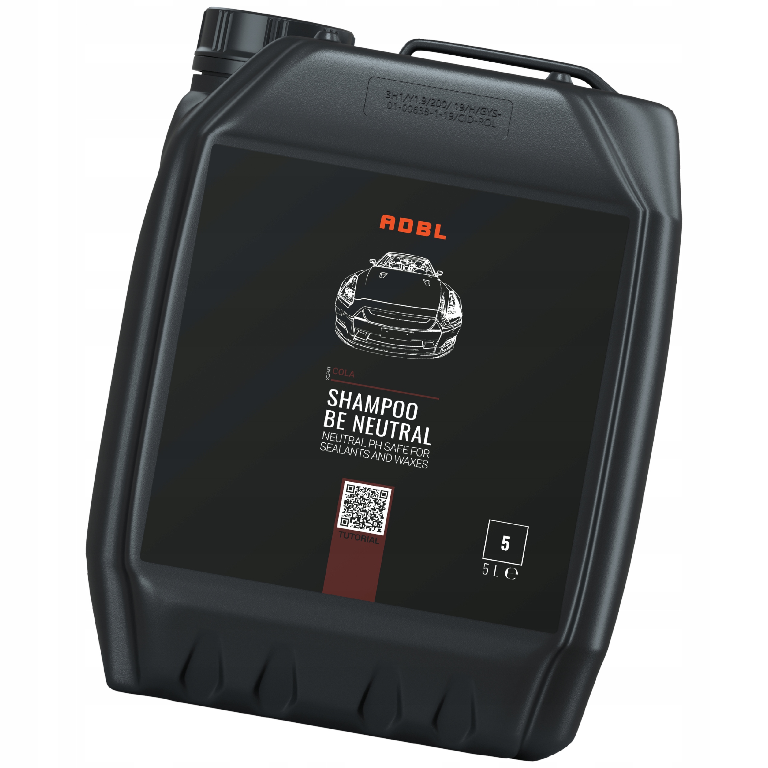 Adbl Shampoo Be Neutral 5L Wydajny i Bezpieczny Szampon Do Mycia Auta