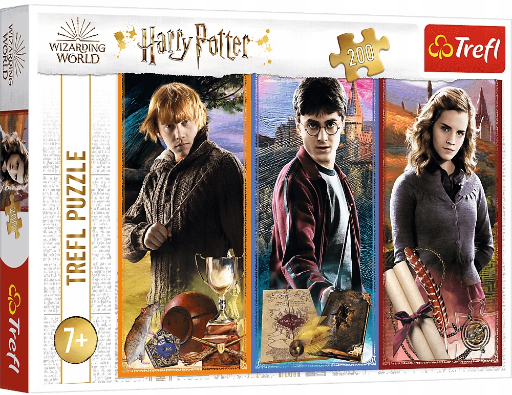 

Puzzle 200 el W Świecie Magii I Czarodziejów Harry