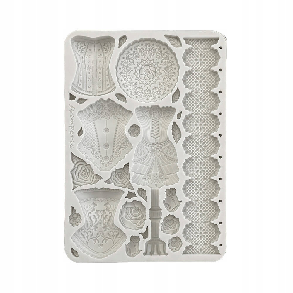 Forma Silikonová Formička Stamperia Old lace figuríny a korzety