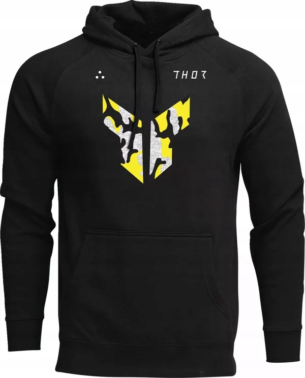 Mikina s kapucňou Thor Toxic black L