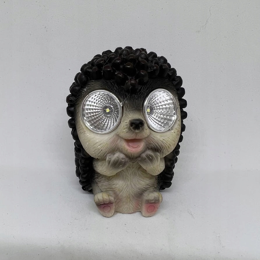 Figurka ogrodowa JEŻ SOLARNA MINI WIOSNA OGRÓD