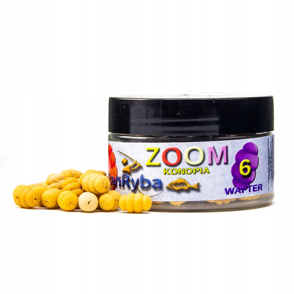 Pan Ryba Zoom Wafters 6mm Brąz Konopia