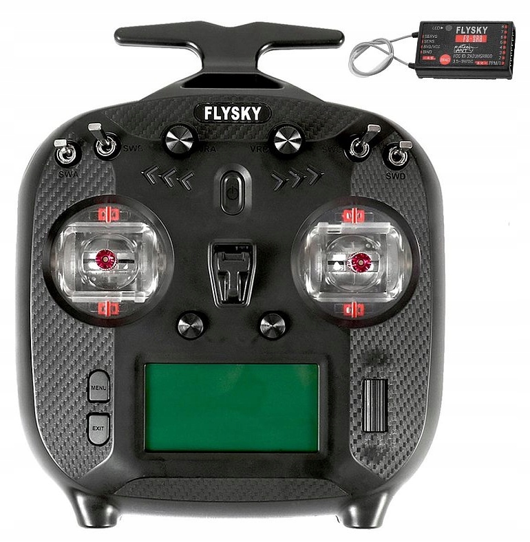 FlySky Přístroj FS-ST8 10CH FS-SR8 – vylepšený