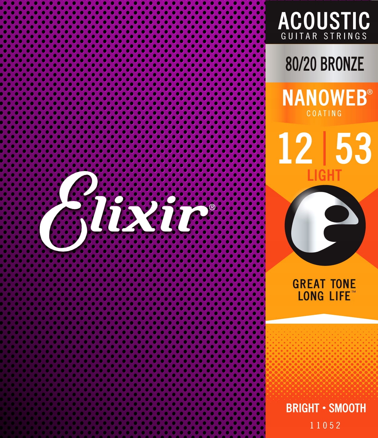 

Struny Elixir NanoWeb 80/20 Bronze 12-53 (11052)