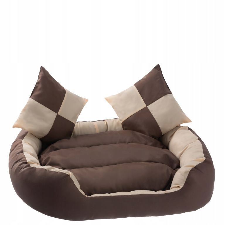 Petstuff Pelíšek pro psa, krémový hnědý, 75 x 80 x 20 cm