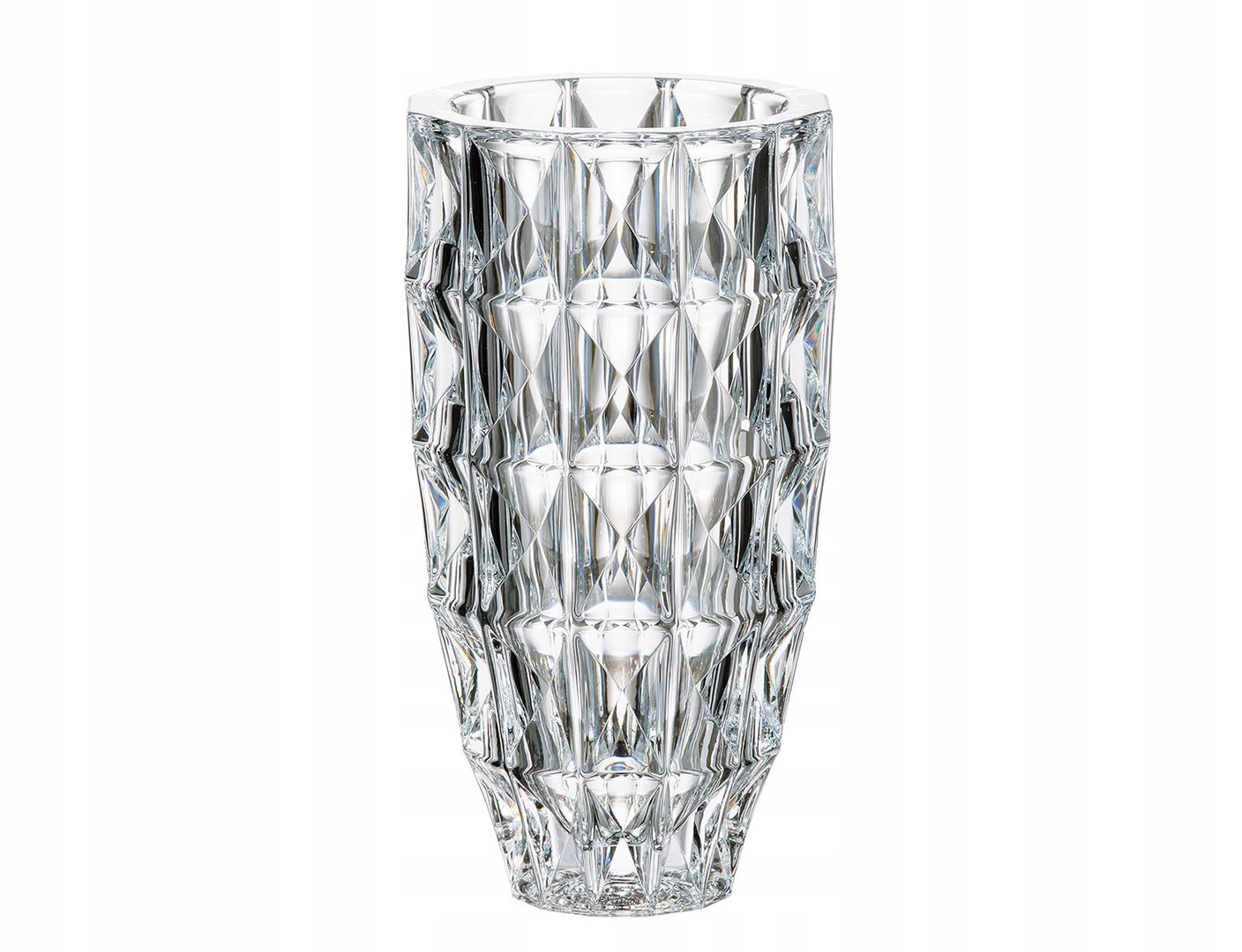 Skleněná Flakonová Váza Křišťál Bohemia Diamond Váza 255