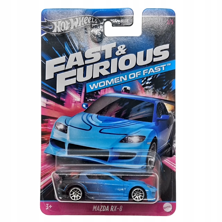 HOT WHEELS FAST & FURIOUS WOMEN FAST HRW38 MAZDA RX-8