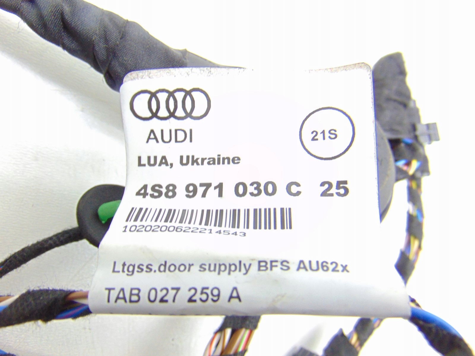 bundle wiring WTYCZKI door right AUDI R8 4S 4S8971030C EU