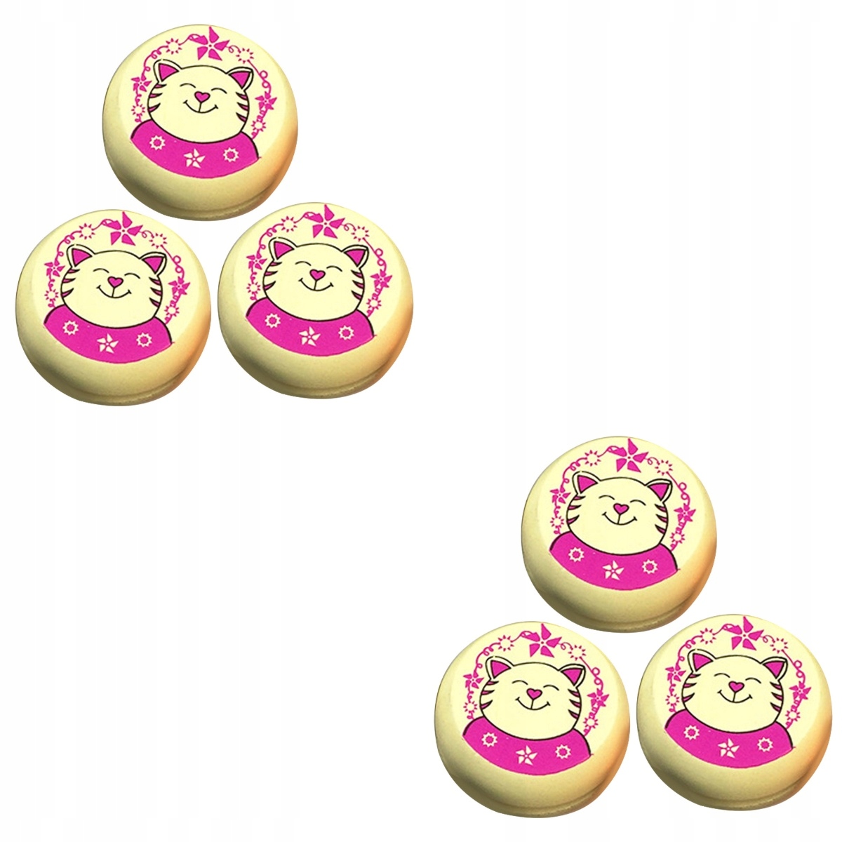 UROCZE DREWNIANE JO-JO 5 CM ZABAWKA Model YX01056-05