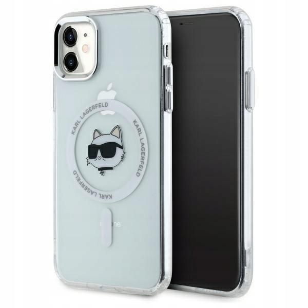 Karl Lagerfeld KLHMN61HLSCHH iPhone 11 Xr 6.1" biały/white hardcase