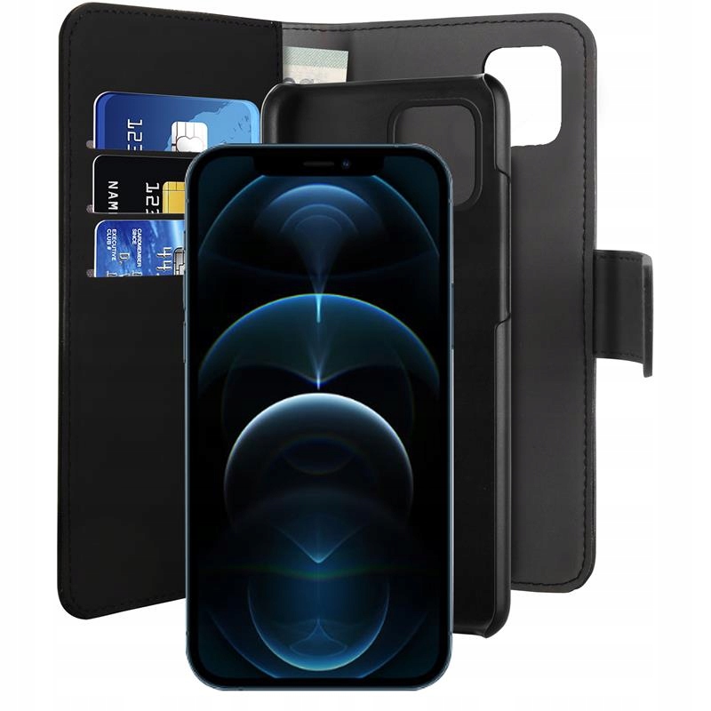

Puro Book Wallet Etui portfel do iPhone 12 Pro Max