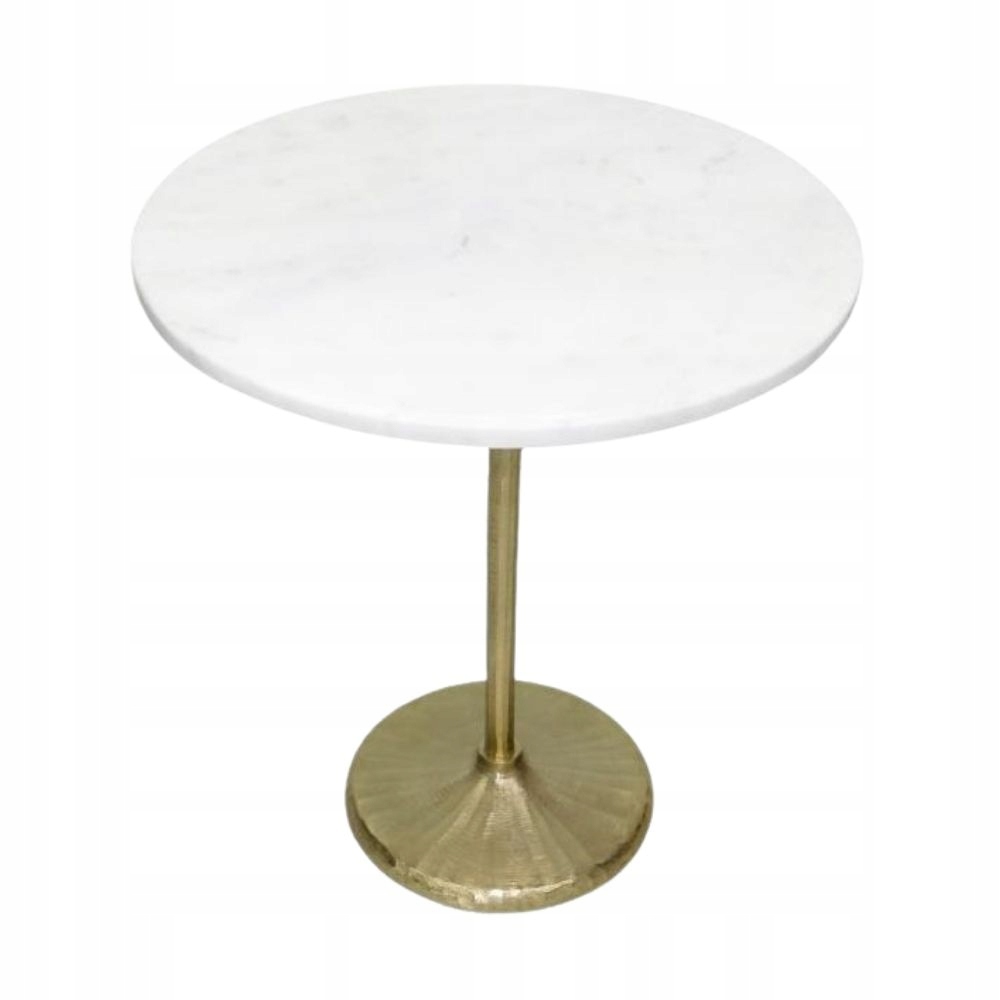 Villa Italia Kávový stolek mramorový 48 cm Lucas White