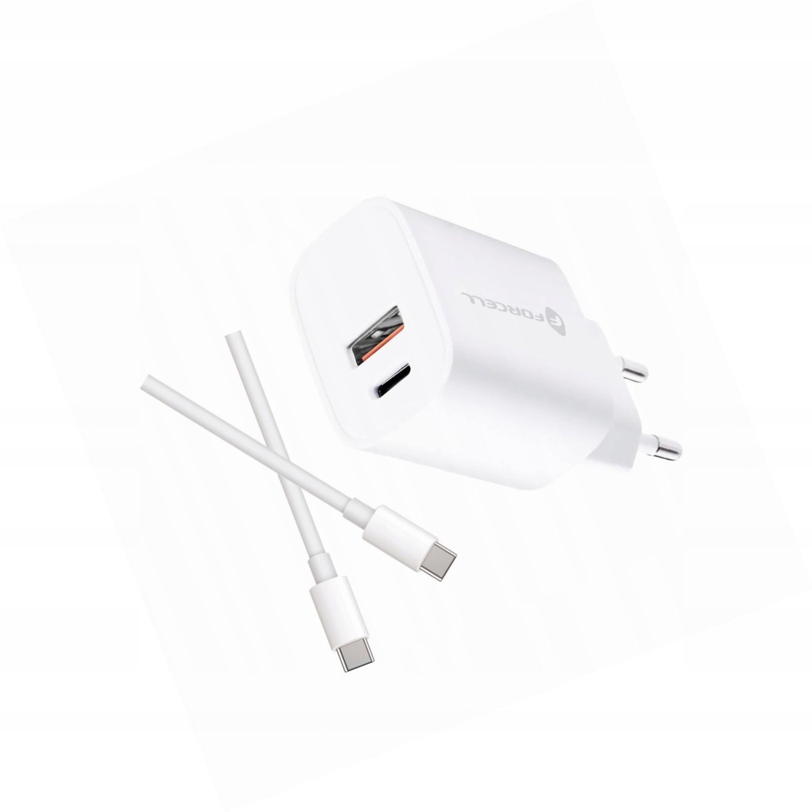 Szybka ładowarka 30W 2 wejścia z kablem Usb-c do Oppo Reno 5Z