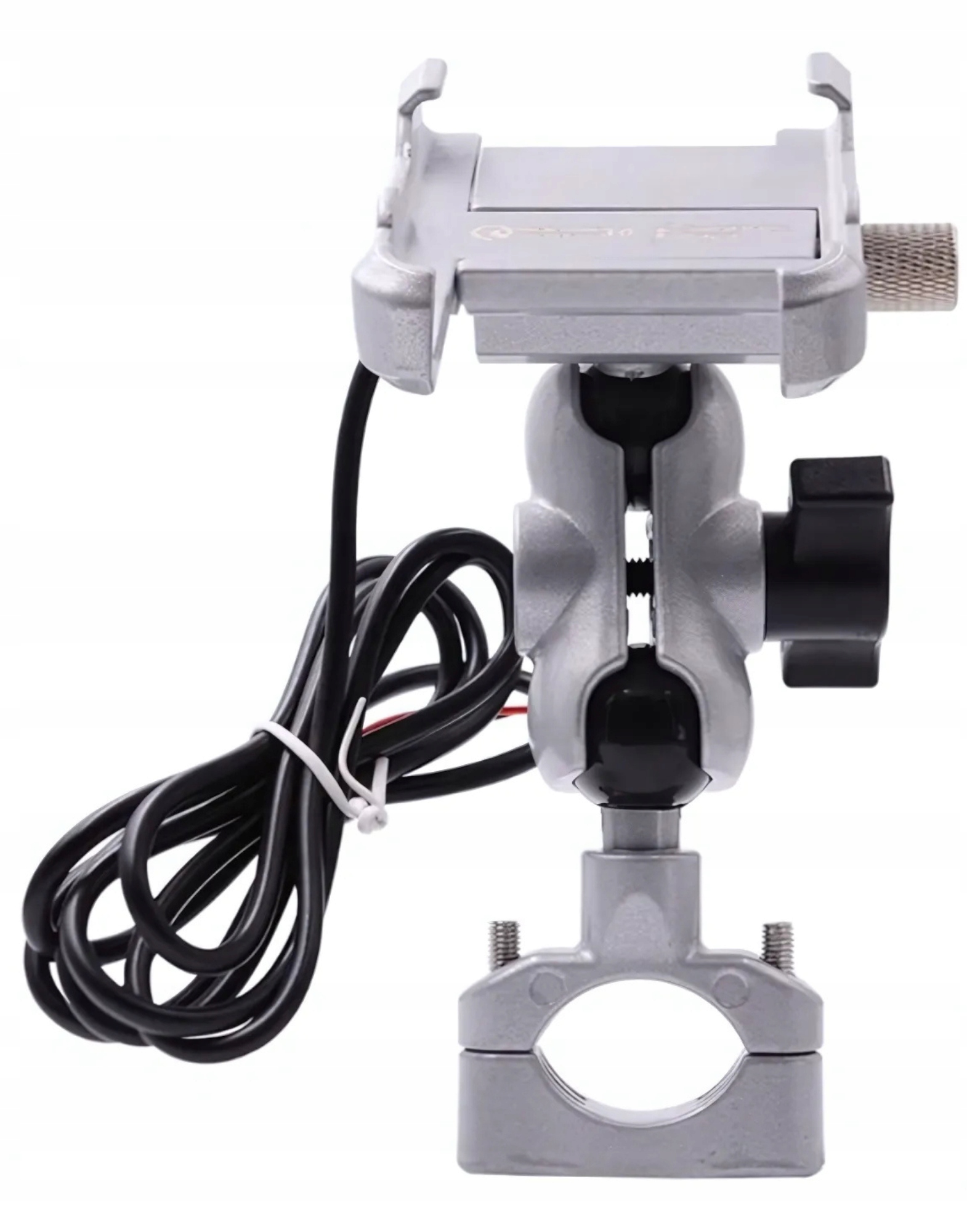 Uchwyt na telefon na motocykl RegMag CS-855A1 z ładowarką USB