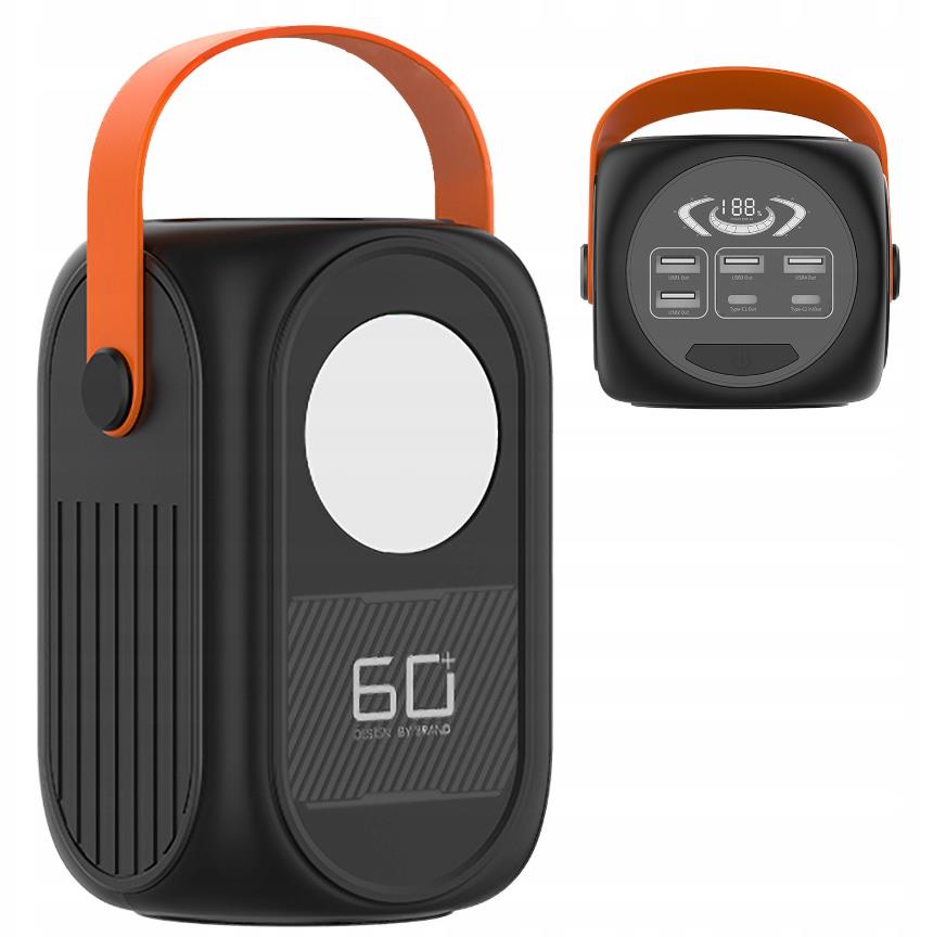 PRZENOŚNA ELEKTROWNIA 80W 60000mAh POWERBANK LCD